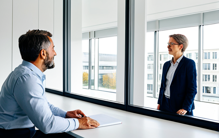 **
"A professional architect, fully clothed in appropriate business attire, presenting a modern building design to colleagues in a brightly lit, minimalist office space in Berlin. Safe for work, perfect anatomy, correct proportions, natural pose, professional photography, high quality, modern aesthetic, family-friendly, fully clothed, appropriate content."
**