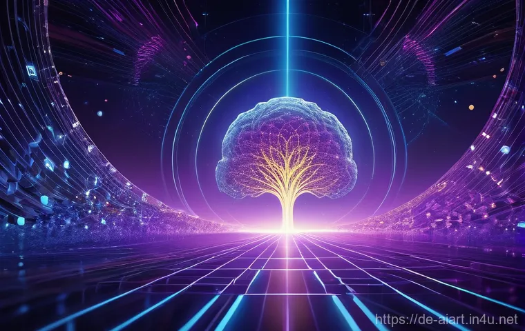 AI 음악 창작 - Image Prompt 1: The Enchanting Algorithm's Melody**