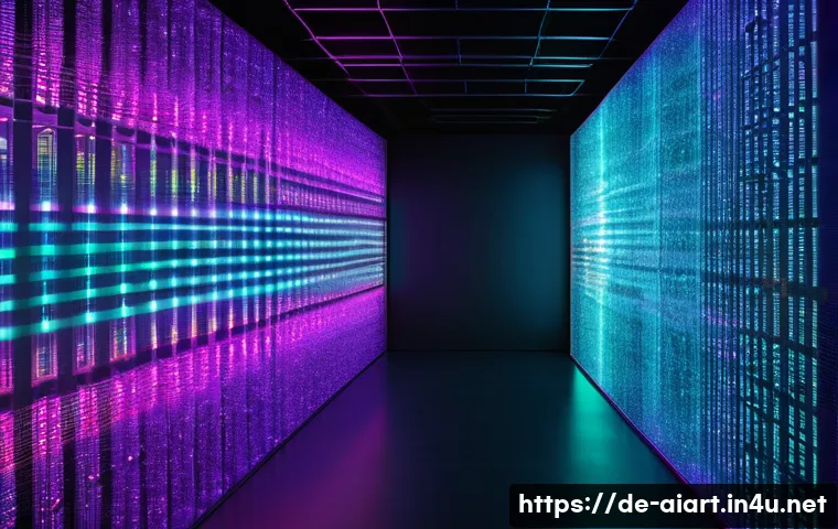 AI 페인팅 - A highly detailed digital artwork showcasing the inner architecture of a Generative Adversarial Netw...