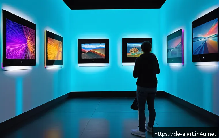 AI 예술과 디지털 페인팅 관련 이미지 1